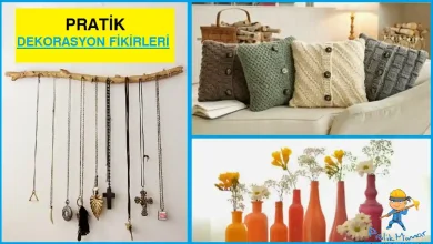pratik dekorasyon fikirleri
