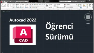 autocad öğrenci sürümü