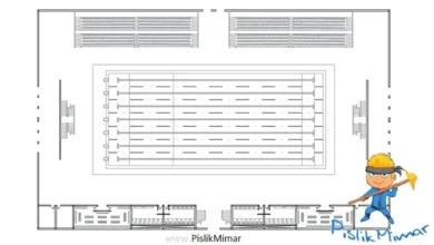 yüzme havuzu projesi, swimming pool