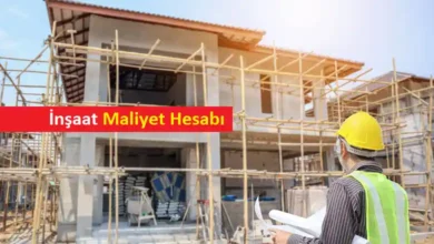inşaat maliyet hesabı