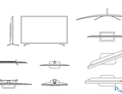 televizyon dwg