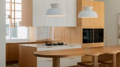 ahsap mutfak tasarimi