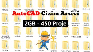 dwv autocad çizim arşivi