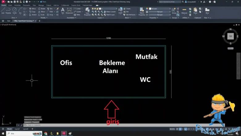 konteyner proje çizimi