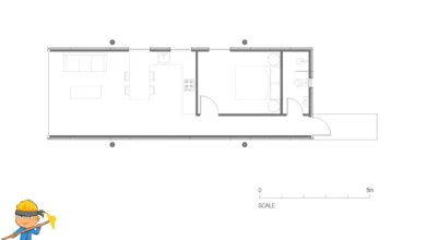 konteyner görünüş çizimi, mimari projeler