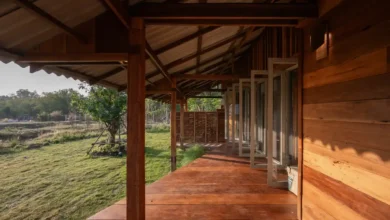 Baan Sao Yong Hin, ahşap ev projesi