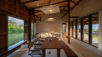 Baan Sao Yong Hin, ahşap mutfak