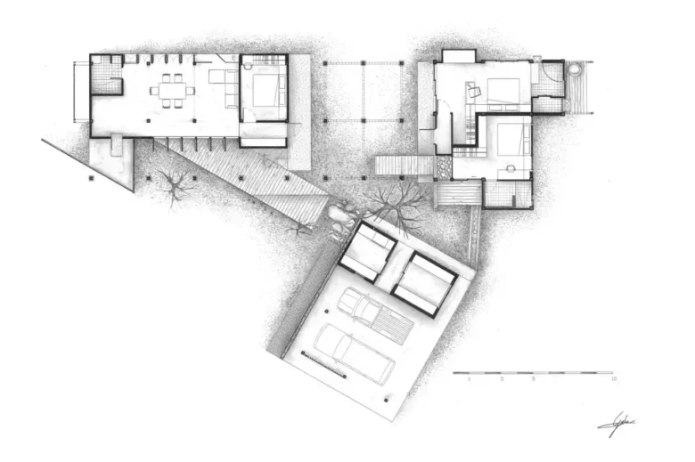 Baan Sao Yong Hin, mimari ev projesi