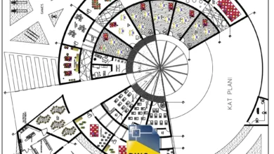 Kindergarten architectural project