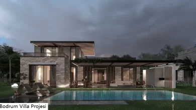 ace mimarlik bodrum villa projesi