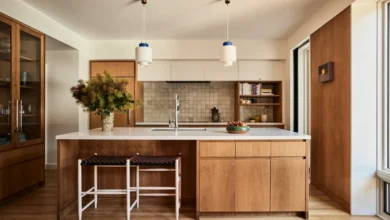 ahşap mutfak dekorasyonu