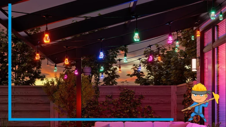 balkon süsleri, aydınlatma