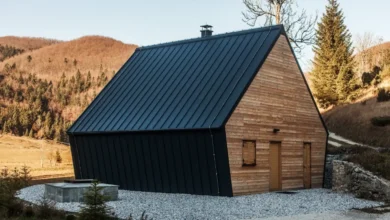 bungalov arka cephe giriş