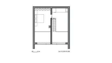 bungalov asma kat planı