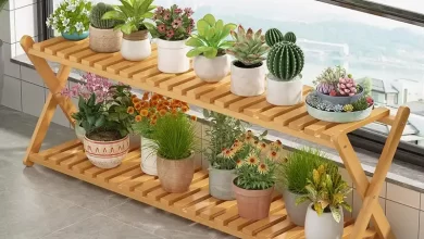 çiçeklik raf modelleri