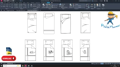 çocuk yatağı dwg çizimi, Baby Bed dwg, autocad drawing