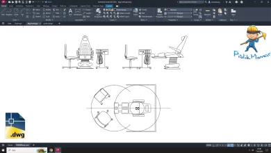 dişçi koltuğu dwg çizimi, Dentist Chair cad blocks, autocad drawing