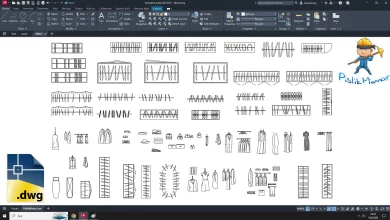 Elbise Dolabı dwg, elbise dolabı çizimleri, Wardrobe drawing, Wardrobe cad blocks