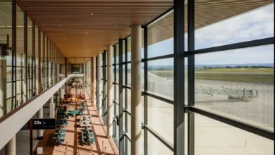 hava limanı cephe sistem detayı