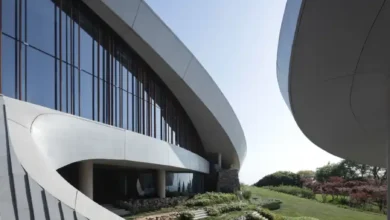 restoran merdiven alanı