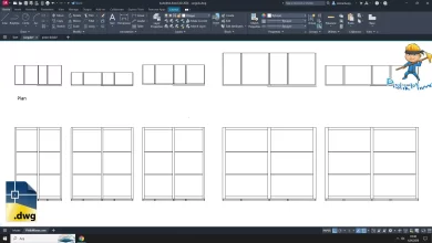 sürgülü dolap dwg, sliding wardrobe dwg, autocad cad blocks drawing