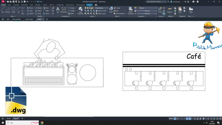 teshir dolabi dwg, Display Cabinet dwg cad block, autocad drawing