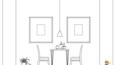 2 kişilik yemek masası dwg