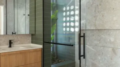 yeşil renk banyo fayans